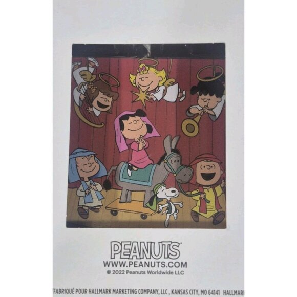 New Hallmark Peanuts Charlie Brown Christmas  Pageant Christmas Tree Ornament - Picture 4 of 6